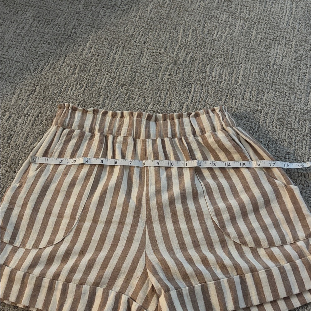 Striped Brown and White Women's Set - Picture 10 of 10